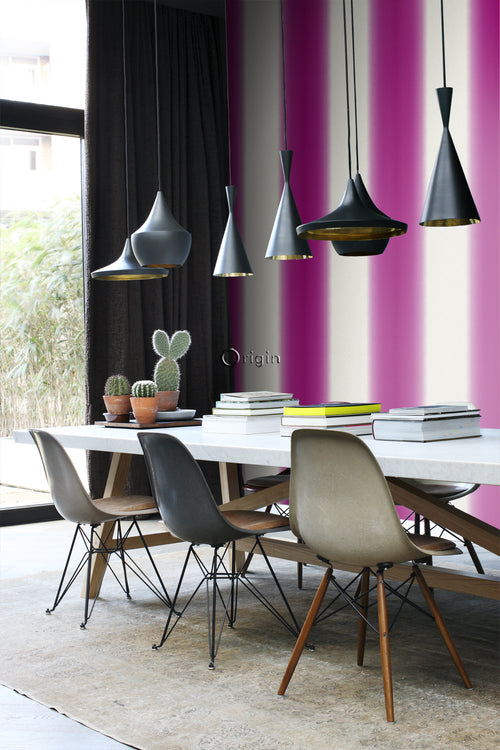 Origin Wallcoverings behang dip dye motief roze - 53 cm x 10,05 m - 346939 - vtwonen shop