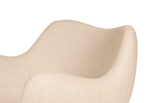 noo.ma RM58 Retro fauteuil - Bright Beige Wool
