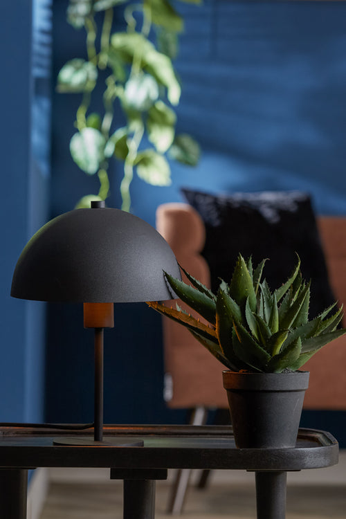 Light & Living tafellamp MEREL  - 25x25x35cm - zwart