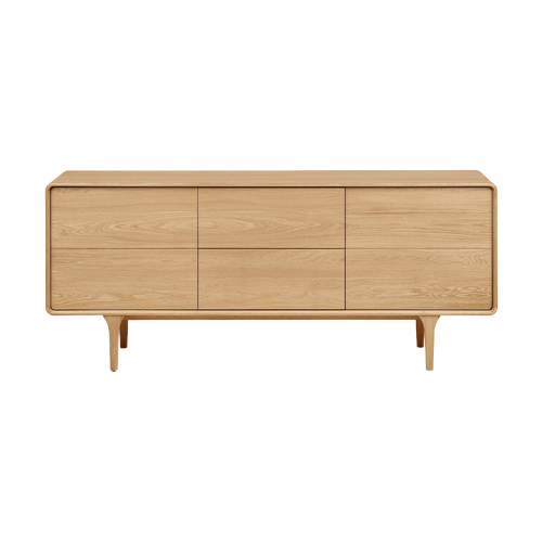 Artichok Mels Eikenhouten Sideboard Naturel - 180 x 75 cm