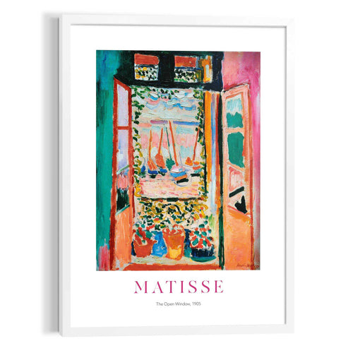 Reinders schilderij Matisse - The Open Window - 70x50cm