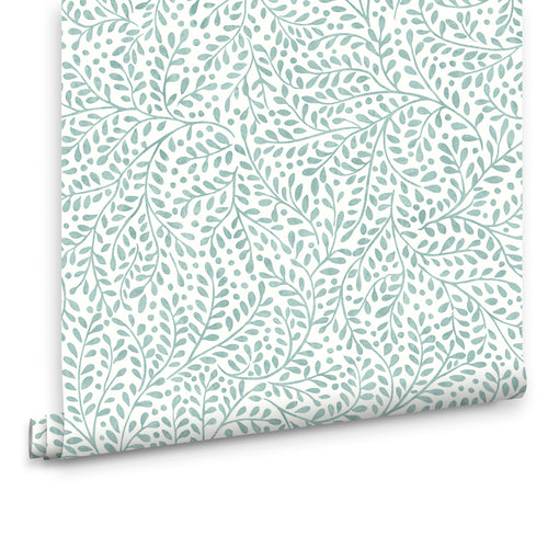 Joules Vliesbehang - Willow Leaf