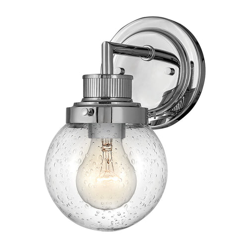 Elstead Hinkley Poppy Badkamer Wandlamp Gepolijst Chroom, IP44