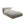 LaMiaSofa Bed met opbergruimte Roma - velours - taupe - 160x228x82