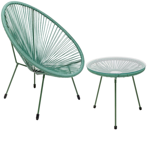 Kare Design Tuinmeubelair Acapulco Mono groen - vtwonen shop