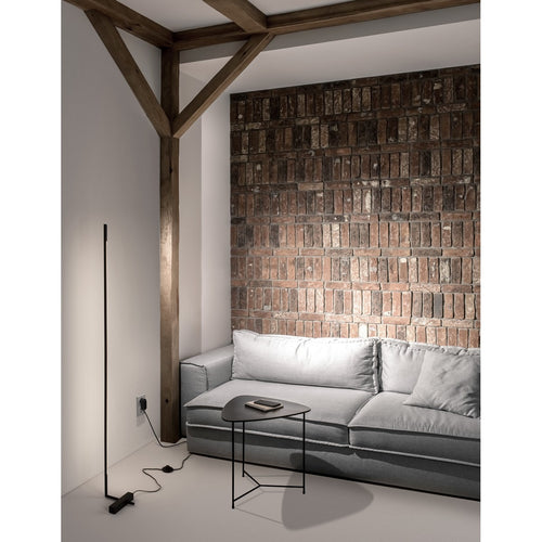 Merano Alberta LED Geïntegreerde Vloerlamp Zwart Metaal LED 17.3W 1211Lm 3000K