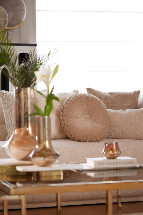 Light & Living textiel  - goud - 40x40x10 cm