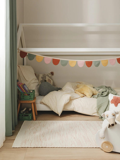 benuta kinderloper Rocky - roze - 70x200 cm