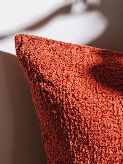 benuta kussenhoes Carmo - rood - 45x45 cm