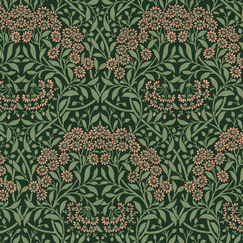 William Morris at Home Vliesbehang - Michaelmas Daisy Forest