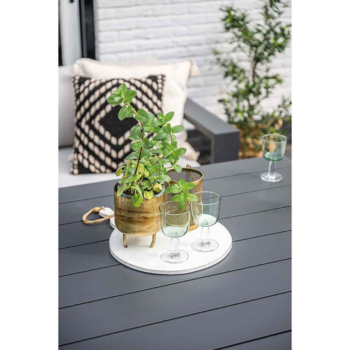 Garden Impressions loungebank Malakka donker grijs 3-delig - vtwonen shop