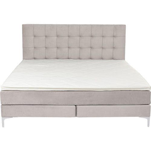 Kare Design Bed boxspring Benito - 160x200cm - creme - vtwonen shop
