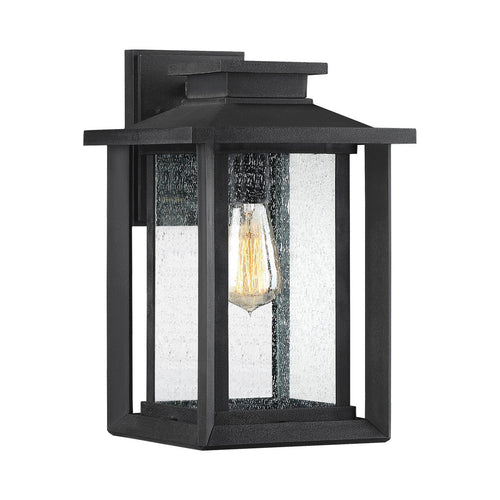 Elstead Quoizel Wakefield Outdoor Wandlantaarn Aarde Zwart, IP44