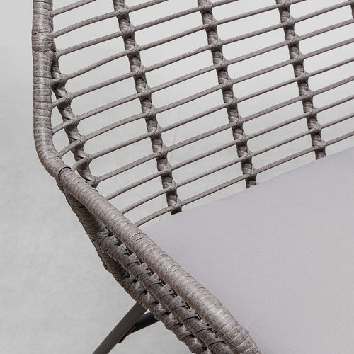 Kare Design Tuinmeubilair Hilo grijs 4-zits - vtwonen shop