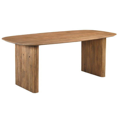 Giga Meubel Eettafel Juro - Deens Ovaal - Mangohout - 200cm