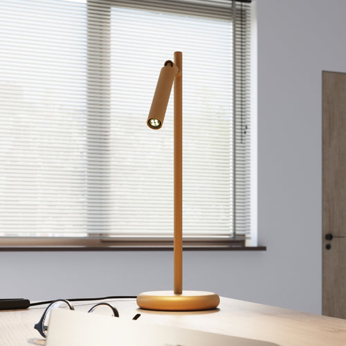 Sollux Lighting Tafellamp PASTELO goud - 14x20x43cm