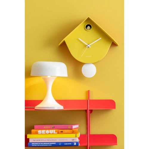 Present Time wanddecoratie Cool Retro - rood - 60x16x42cm