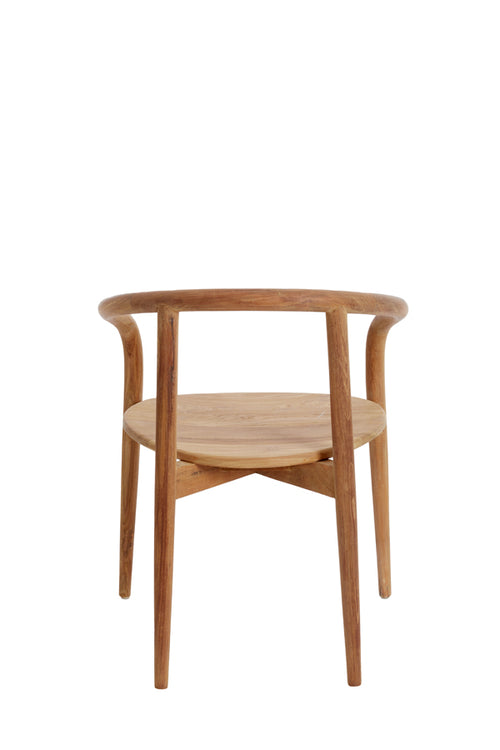 Light & Living eetkamerstoel PALCA - 59x53x74cm - bruin - vtwonen shop