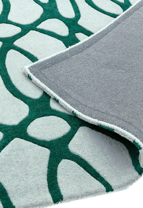 Vloerkleed MOMO Rugs Matrix MAX38 Wire Green 200x300 cm