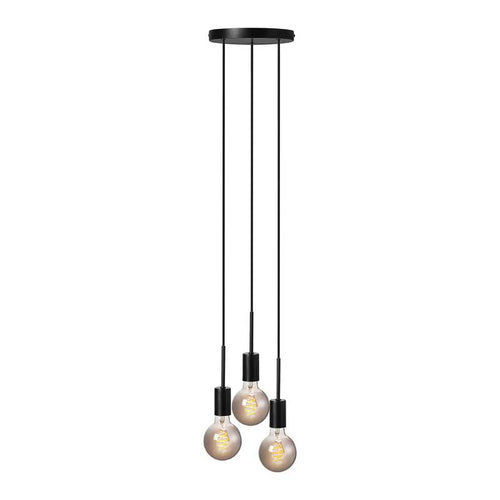 Nordlux Paco Hanglamp - 3-lichts E27 - Zwart - vtwonen shop