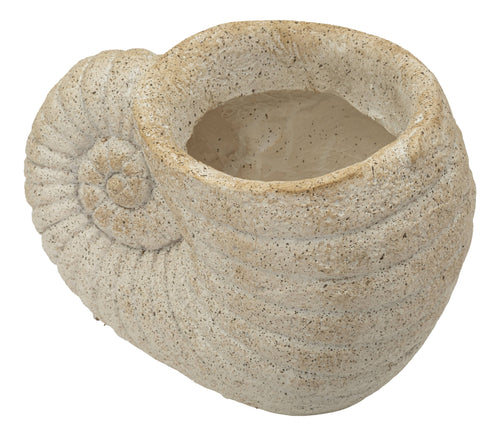 Mauro Ferretti schelpvaas - 33x19x23 cm - beige
