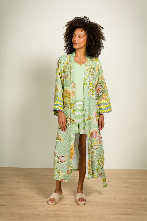 Pip Studio - Toy Pyjama Shirt - Dames - Effen - Groen - L - vtwonen shop