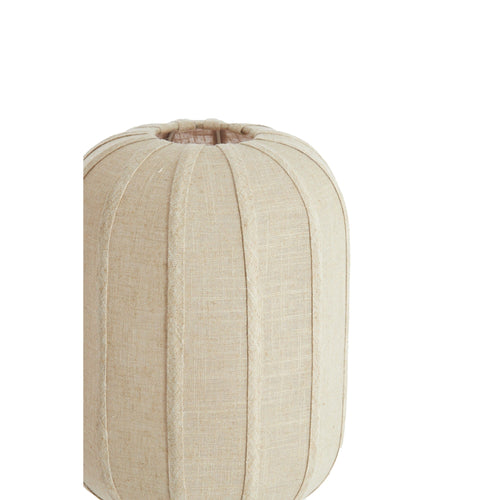 Light & Living tafellamp Solune - bruin - Ø25cm