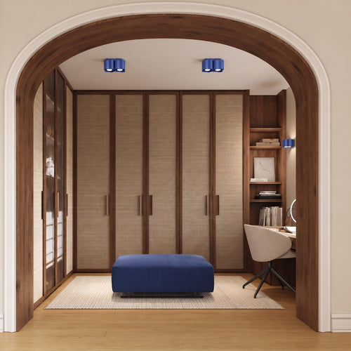 Sollux Lighting Wandlamp OVIO ultramarijn G9 - 12x14,5x10cm