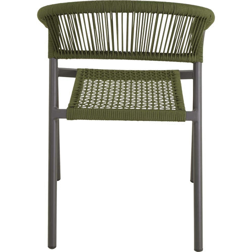 Lesli Living bistrostoel Nagano - groen - 56x63x78cm