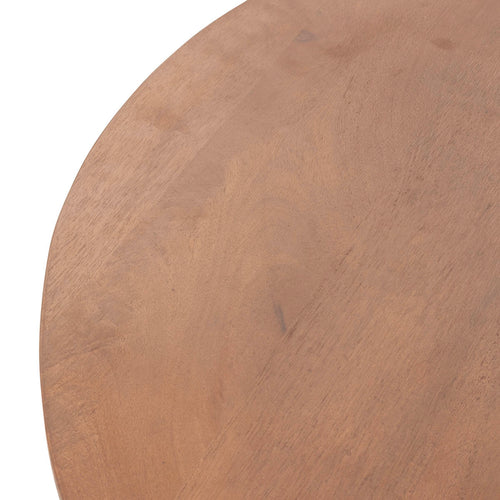 Giga Meubel Salontafel Salvador - Donkerbruin Hout - 140x70x38cm