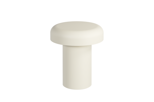 noo.ma Miko Outdoor bijzettafel - Piazza Beige, gegalvaniseerd staal, compact vierkant