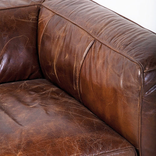 Kare Design Sofa Cubetto leer 260cm - vtwonen shop