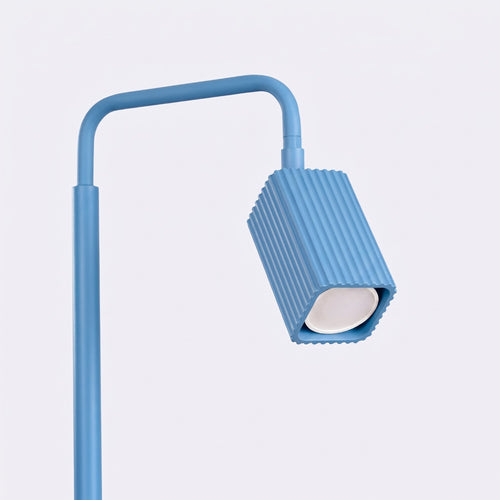 Sollux Lighting Vloerlamp RAYO 1 azuurblauw - 30x30x160cm