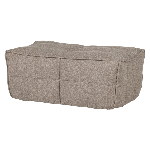 vtwonen hocker Cluster - Bouclé - Khaki Bruin - 45x104x60