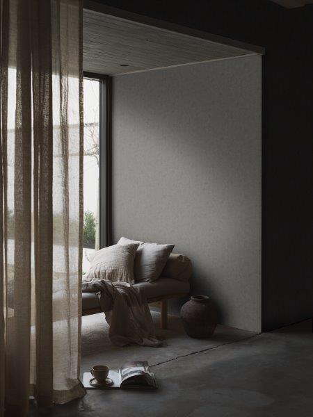 Borastapeter behang effen antraciet grijs - 53 cm x 10.05 m - 660338