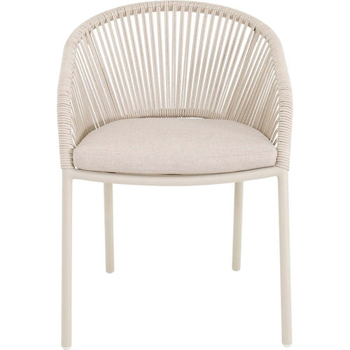 Lesli Living bistrostoel Hirado - beige - 56,5x60x74cm