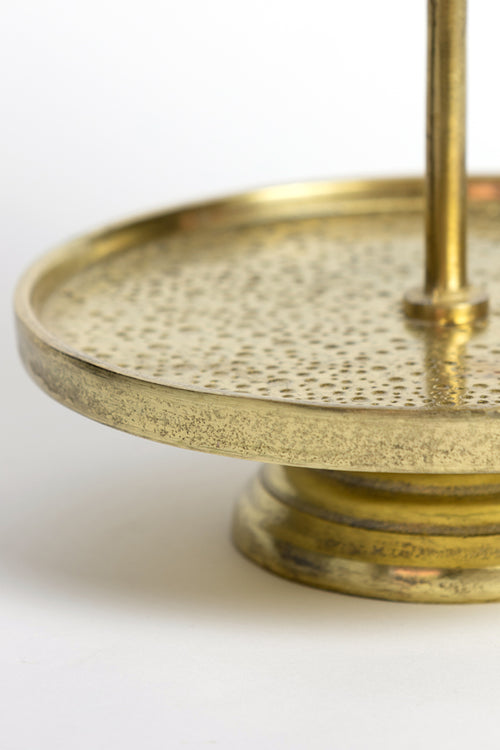 Light & Living etagere LUTEK - Ø32x48cm - goud - vtwonen shop