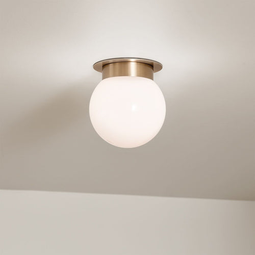 Globe Deckenleuchte Modern Champagner Bronze 1x E27