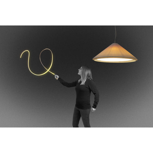 Faro Hue-In - 3-lichts kleine koepelvormige plafondlamp ivoor, E27