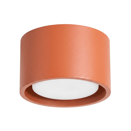 Sollux Lighting Plafondlamp MODO 1 rode oker Gx53 - 10x10x6cm