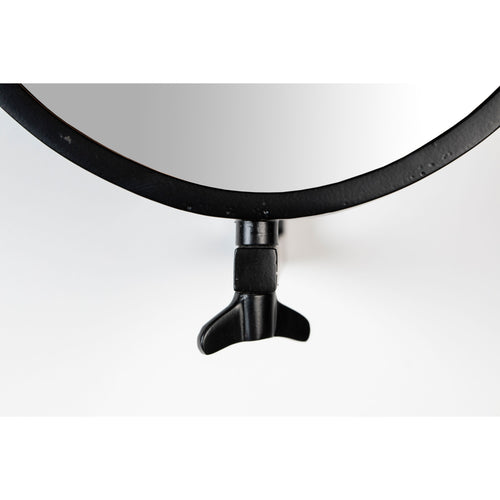 Housecraft Living Lara Spiegel/ Wandspiegel Ovaal Zwart
