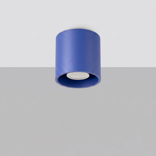Sollux Lighting Plafondlamp ORBIS 1 ultramarijn - 10x10x10cm