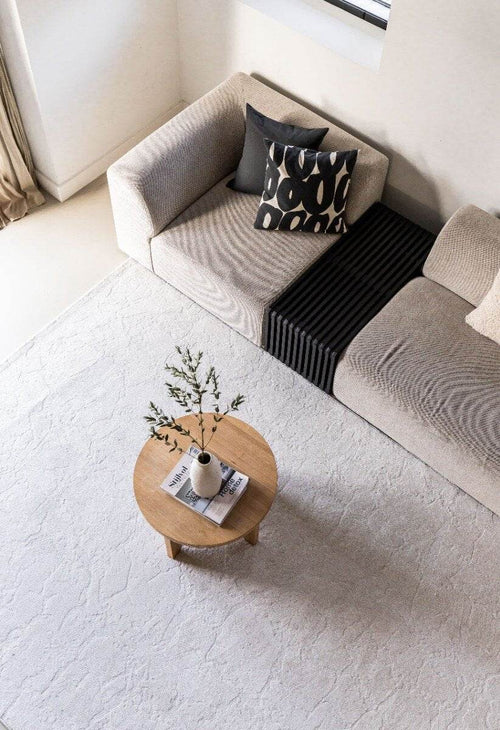 Interieur05 Vloerkleed Cairt Wit/Creme - 200 x 290 cm - vtwonen shop