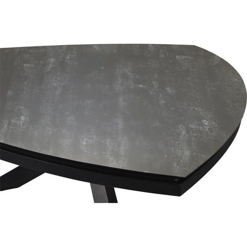 Lesli Living tuintafel Mojito - antraciet - 170x170x74cm