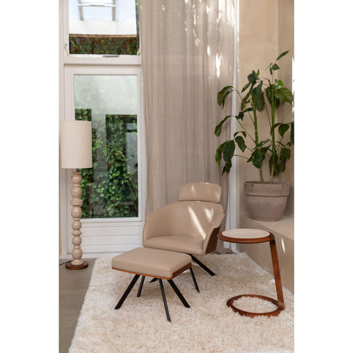 Zuiver Frie Kruk/ Hocker - Beige - vtwonen shop