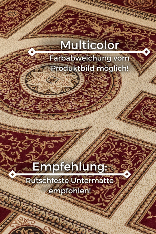 Nouristan Herat Orient Teppich Guzara Red 120x170 cm