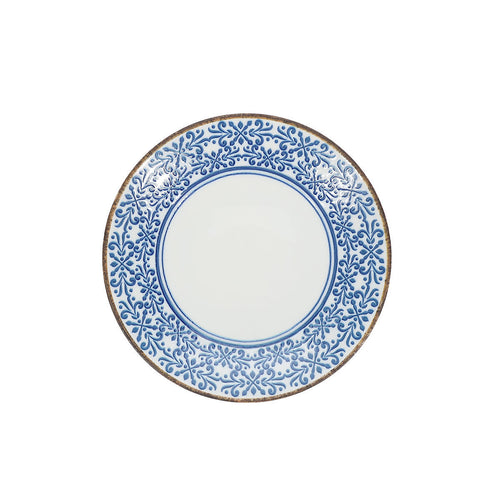 Bonbistro - Kom 25,5xH4,5cm blauw Azul - Set van 3