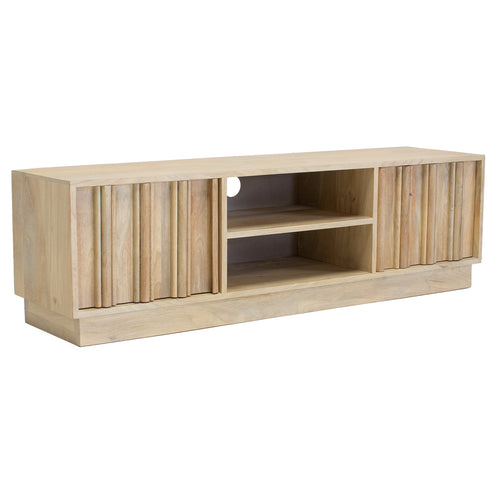 Giga Meubel Tv-meubel Nika - Mangohout - Naturel - 135x35x40cm - vtwonen shop