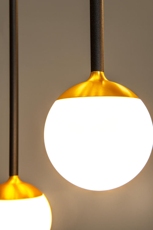 Lucide hanglamp CALINA - Geïntegreerde LED - Zwart - vtwonen shop