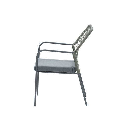 Garden Impressions tuinstoel Ross mosgroen - 4 stuks